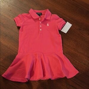 Polo by Ralph Lauren Pink Polo dress with Classic Collar